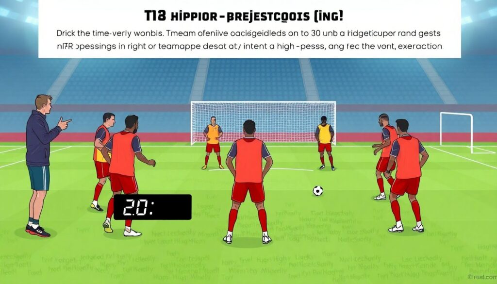 Темп игры и давление соперника: как ритм матча меняет прессинг - иллюстрация