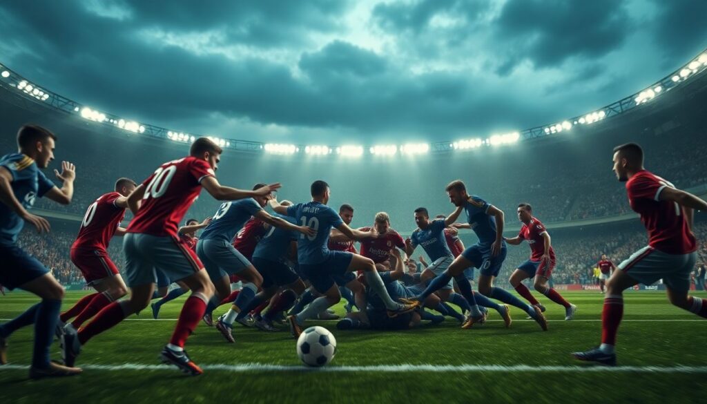 Темп игры и давление соперника: как ритм матча меняет прессинг - иллюстрация