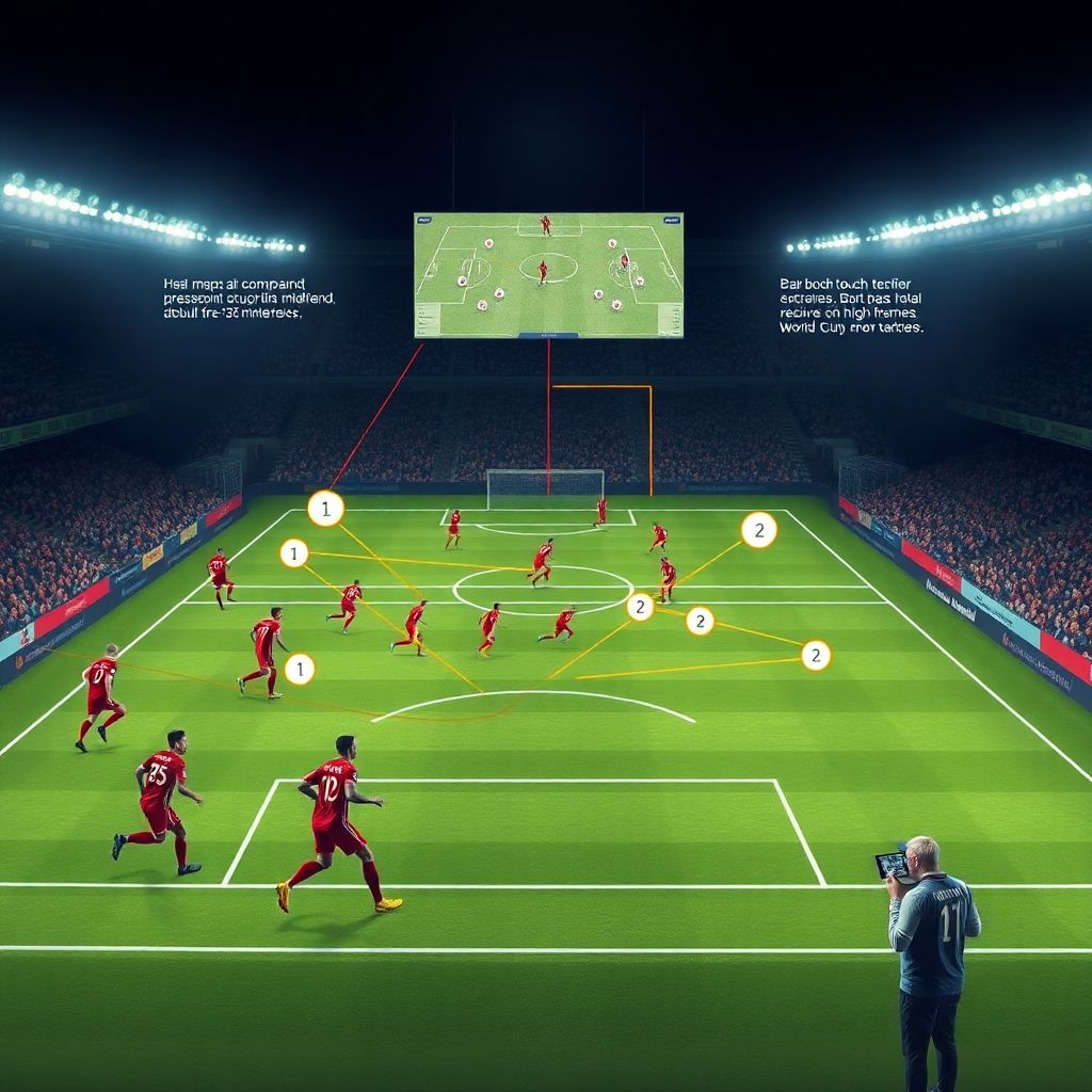 Эффективность высокого прессинга в футболе на примерах больших турниров