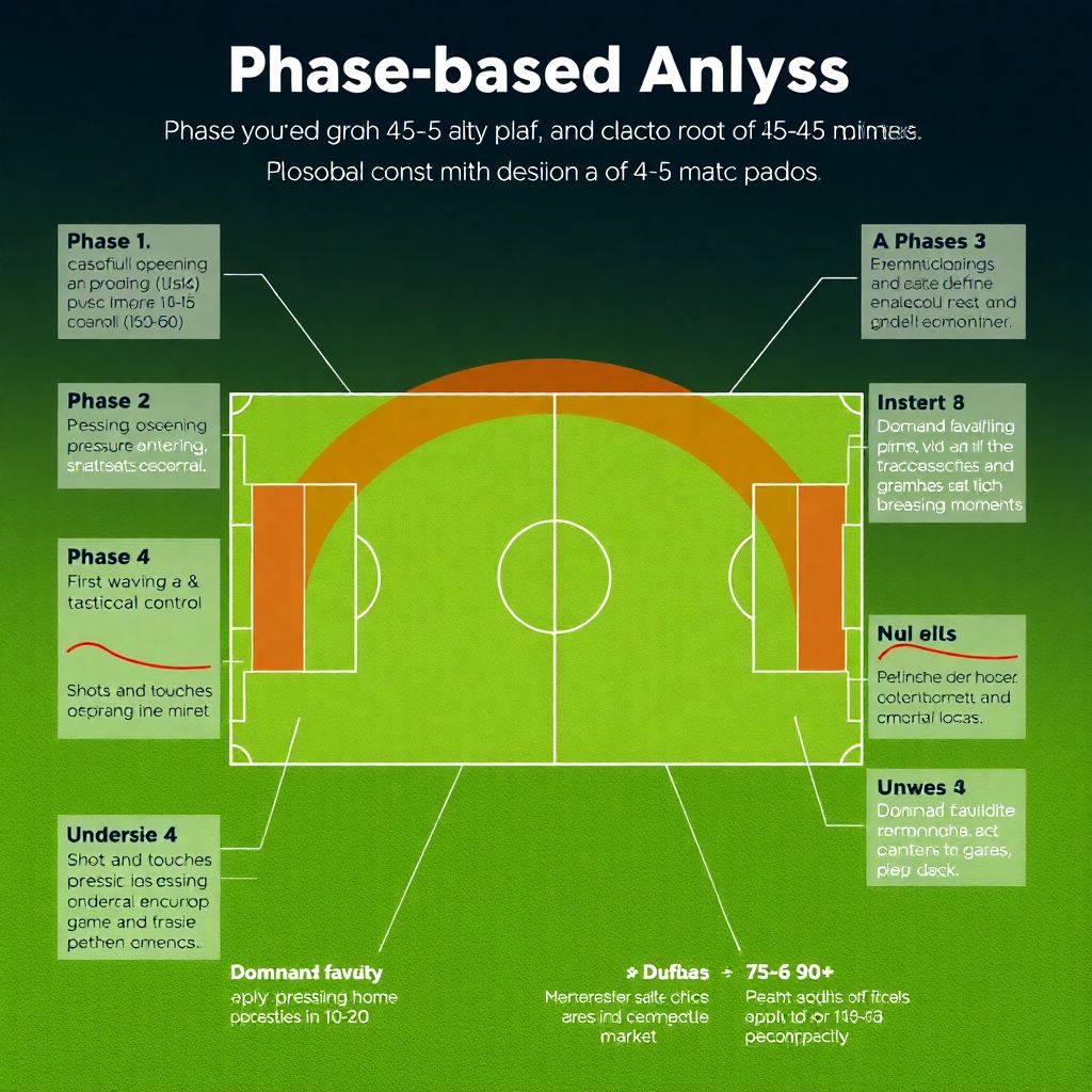 Фазовый анализ матчей: как меняется темп игры в разные таймы