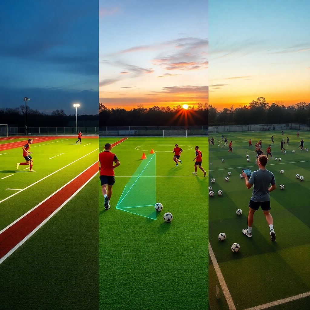 Искусство выдерживать темп в футболе: ключевые принципы тренировок игроков